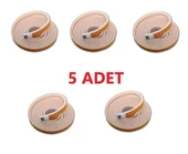 5 Adet 9 Metre Pencere Izolasyon Bandı Yapışkanlı Cam Yalıtım Süngeri Rüzgar Soğuk Kesici Pimapen Fitili thumbnail 1