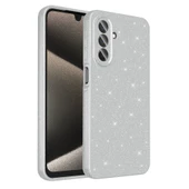 Zore Galaxy ile uyumlu A26 Kılıf Kamera Korumalı Simli Lüks Koton Kapak - 11