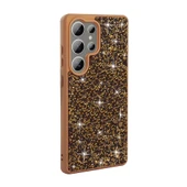 Zore Galaxy ile uyumlu S25 Ultra Kılıf Parlak Taşlı Tasarım Pırlanta Kapak - 10