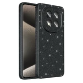 Zore Xiaomi ile uyumlu Redmi Note 14 Pro 4G Kılıf Kamera Korumalı Simli Lüks Koton Kapak - 1