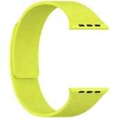 Zore Apple ile uyumlu Watch 7 41mm KRD-136 Kabartma Desenli Silikon Kordon - 3