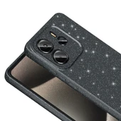 Zore Xiaomi ile uyumlu Redmi Note 14 Kılıf Kamera Korumalı Simli Lüks Koton Kapak - 9