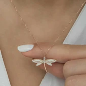 Supertrend Gümüş Rose Yusufçuk Bayan Kolye - 5