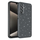 Zore Galaxy ile uyumlu A26 Kılıf Kamera Korumalı Simli Lüks Koton Kapak - 1