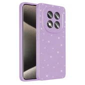 Zore Xiaomi ile uyumlu Redmi Note 14 Pro Plus Kılıf Kamera Korumalı Simli Lüks Koton Kapak - 1