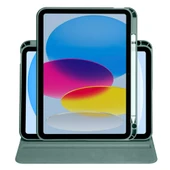 Zore Apple ile uyumlu iPad 11.Nesil 2025 Kılıf Termik Kalem Bölmeli Dönebilen Standlı Kılıf thumbnail 5