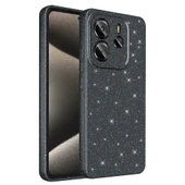 Zore Xiaomi ile uyumlu Redmi Note 14 Kılıf Kamera Korumalı Simli Lüks Koton Kapak - 12