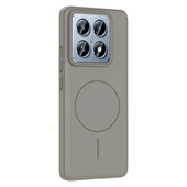 Zore Xiaomi ile uyumlu 14T Pro Kılıf M-safe Şarj Özellikli Ruby Sert Kapak - 6