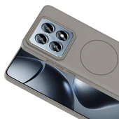 Zore Xiaomi ile uyumlu 14T Pro Kılıf M-safe Şarj Özellikli Ruby Sert Kapak - 7