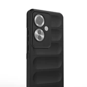 Zore Oppo ile uyumlu Reno 11F 5G Kılıf Esnek TPU Oyuklu Arka Yüzey Tasarımlı Etnik Silikon Kapak - 2