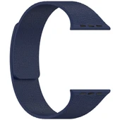 Zore Apple ile uyumlu Watch 7 41mm KRD-136 Kabartma Desenli Silikon Kordon - 6