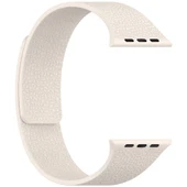 Zore Apple ile uyumlu Watch 7 41mm KRD-136 Kabartma Desenli Silikon Kordon - 9