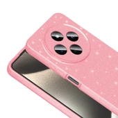 Zore Xiaomi ile uyumlu Redmi 14C 4G Kılıf Kamera Korumalı Simli Lüks Koton Kapak - 3