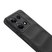 Zore İnfinix ile uyumlu Note 30 4G Kılıf Esnek TPU Oyuklu Arka Yüzey Tasarımlı Etnik Silikon Kapak - 4