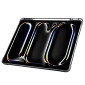 Zore Apple ile uyumlu iPad Air 13 2025 M3 Kılıf Tri Folding Kalem Bölmeli Standlı Kılıf thumbnail 3