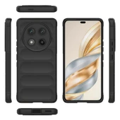 Zore Honor Magic 7 Lite Kılıf Esnek TPU Oyuklu Arka Yüzey Tasarımlı Etnik Silikon Kapak - 3