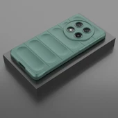 Zore Honor Magic 7 Lite Kılıf Esnek TPU Oyuklu Arka Yüzey Tasarımlı Etnik Silikon Kapak - 4
