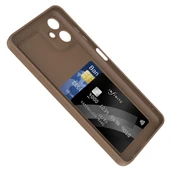 Zore Galaxy ile uyumlu A06 Kılıf Kamera Korumalı Kartlık Hazneli Vitra Kapak - 11