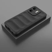 Zore İnfinix ile uyumlu Smart 9 Kılıf Esnek TPU Oyuklu Arka Yüzey Tasarımlı Etnik Silikon Kapak - 5