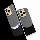 Zore Realme ile uyumlu C61 Kılıf Mıknatıslı Duble Kapak - 1