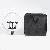 Zore MJ-56 Uzaktan Kumandalı 21 inç Işıklı Telefon Tutucu Ring Light - 5