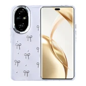 Zore Honor 200 Pro Kılıf Airbag Tasarımlı Simli Şeffaf Kutup Kapak - 2