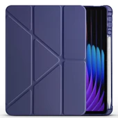 Zore Xiaomi ile uyumlu Pad 7 Pro Kılıf Tri Folding Kalem Bölmeli Standlı Kılıf thumbnail 2