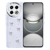 Zore Tecno ile uyumlu Spark 30 Pro Kılıf Airbag Tasarımlı Simli Şeffaf Kutup Kapak thumbnail 2