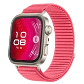 Zore Huawei ile uyumlu Watch Fit 4 KRD-144 Hasır Kordon - 4