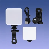 Zore GZ49S RGB Light Işıklı Telefon Tutucu Ring Light - 6