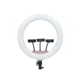 Zore LJJ22 RGB Light 56cm Işıklı Telefon Tutucu Ring Light - 1