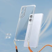 Zore Galaxy ile uyumlu S25 Edge Kılıf Airbagli Takılabilir Askı Aparatlı Snap Silikon Kapak - 2