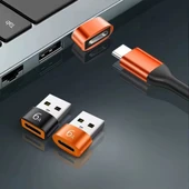 Zore AC-58 Type-C to USB-A OTG Adaptör - 3