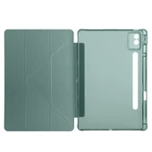 Zore Lenovo ile uyumlu Idea Tab Pro 12.7 TB-373FU Kılıf Tri Folding Kalem Bölmeli Standlı Kılıf thumbnail 12