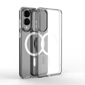 Zore Galaxy ile uyumlu S25 Edge Kılıf Kamera Korumalı M-safe Sert PC Porto Kapak - 2