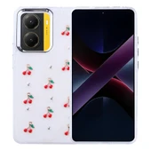 Zore Xiaomi ile uyumlu Poco X7 Pro Kılıf Airbag Tasarımlı Simli Şeffaf Kutup Kapak - 3
