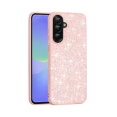 Galaxy A56 Kılıf Parlak Taşlı Tasarım Zore Pırlanta Kapak - 1