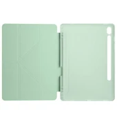 Zore Galaxy ile uyumlu Tab S10 FE Kılıf Tri Folding Kalem Bölmeli Standlı Kılıf thumbnail 8