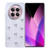 Zore İnfinix ile uyumlu Zero 40 5G Kılıf Airbag Tasarımlı Simli Şeffaf Kutup Kapak - 2