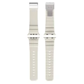 Apple Watch Ultra 49mm Zore KRD-145 Metal Tokalı Silikon Kordon - 12