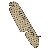 Tofaş Şahin Doğan Kartal Bej Renk Yüksek Kapitone Ön Göğüs Torpido Kaplama Koruma Örtüsü - 1