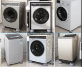 CEYLAN ADAM  Çamaşır Makinesi Titreşim Engelleyici Stoper GRİ 4 lü Set - 2