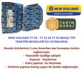New Holland TT 50-TT 55 ve TT 65 Bahçe Tipi Traktör Branda ve Koltuk Kılıfı Seti - 5