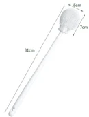 CEYLAN ADAM  Kavanoz ve Biberon Yıkama Fırçası Silikon Beyaz thumbnail 3