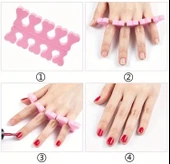 CEYLAN ADAM  Parmak Ayırıcı Sünger Manikür Pedikür Aparatı 5 ADET - 3