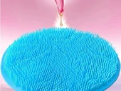 CEYLAN ADAM  Yuvarlak Vantuzlu Banyo Sırt Kese Matı 26 cm thumbnail 5