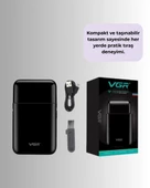 Ultra İnce Elektrikli Tıraş Makinesi | USB Şarjlı ve Su Geçirmez thumbnail 2