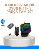 Bluetooth 5.3 Mobil Oyun Kiti – PUBG ve CODM İçin 5 Parça Set - 1