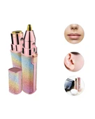 Mini USB Şarjlı Elektrikli Epilatör – Kaş ve Yüz Tüy Temizliği İçin 2'si 1 Arada - 3