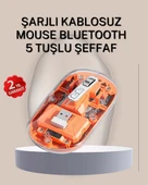 Çift Modlu Fare – USB Alıcılı ve Bluetooth Bağlantılı - 1